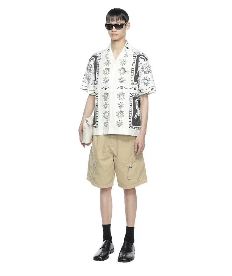 Jacquemus Jacquemus Men's Graffiti Print Shirt Size US M / EU 48-50 / 2 - 9 Thumbnail