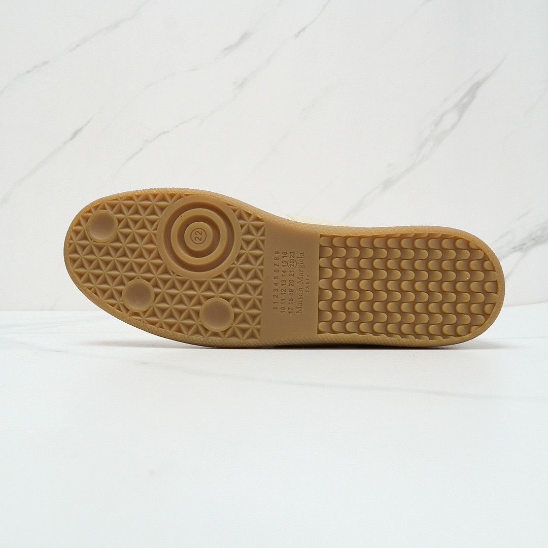 Maison Margiela Maison Margiela Men's Color-Block Frayed Trainers Size US 8 / EU 41 - 7 Thumbnail