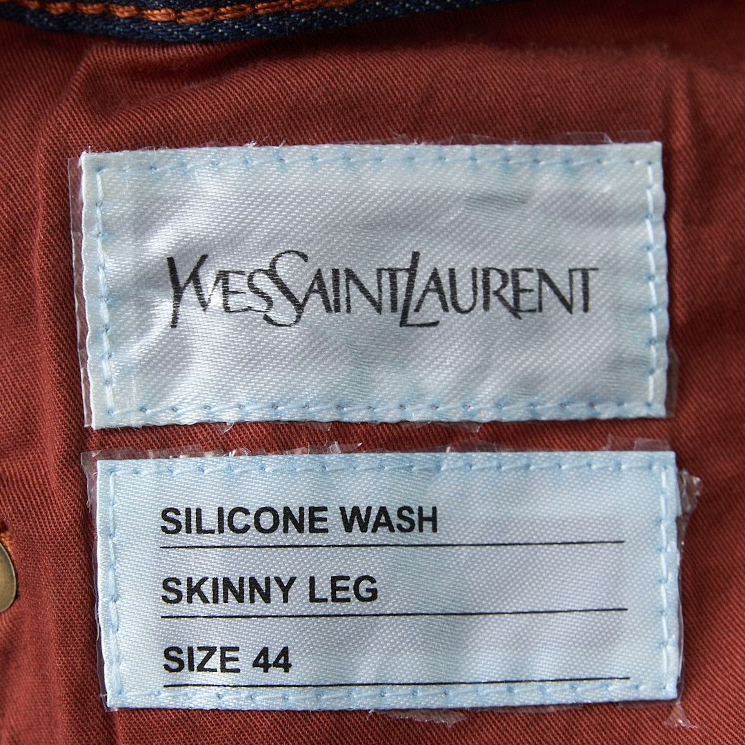 Saint Laurent Paris Saint Laurent Men's Raw Denim Jeans Size US 28 / EU 44 - 6 Thumbnail