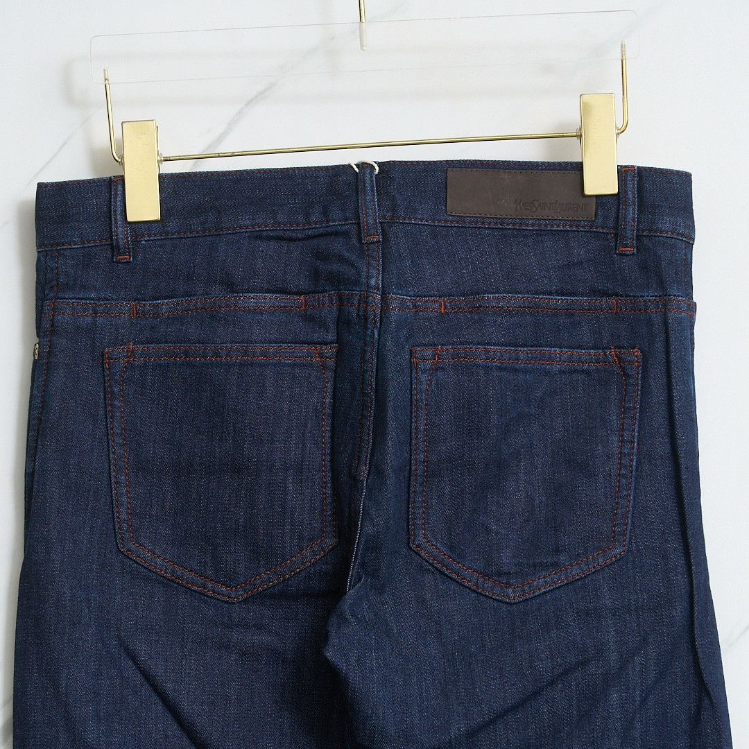 Saint Laurent Paris Saint Laurent Men's Raw Denim Jeans Size US 28 / EU 44 - 5 Thumbnail