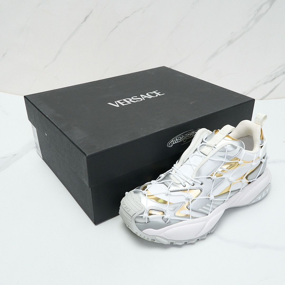 Versace Versace Men's Mercury Mesh Casual Shoes Size US 7 / EU 40 - 8 Thumbnail