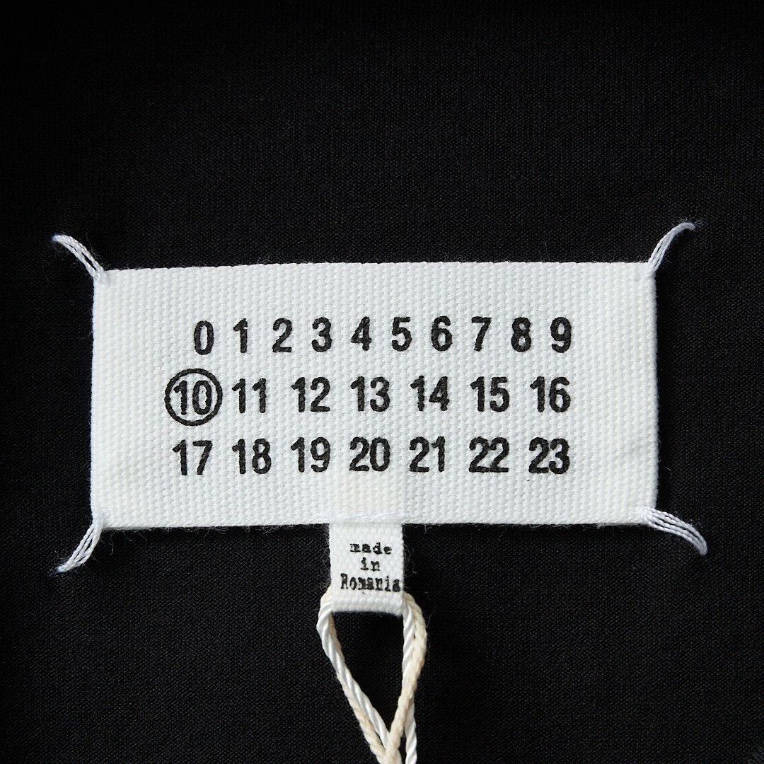 Maison Margiela Maison Margiela Unisex Logo Embroidered Cotton T-Shirt Size US S / EU 44-46 / 1 - 4 Thumbnail