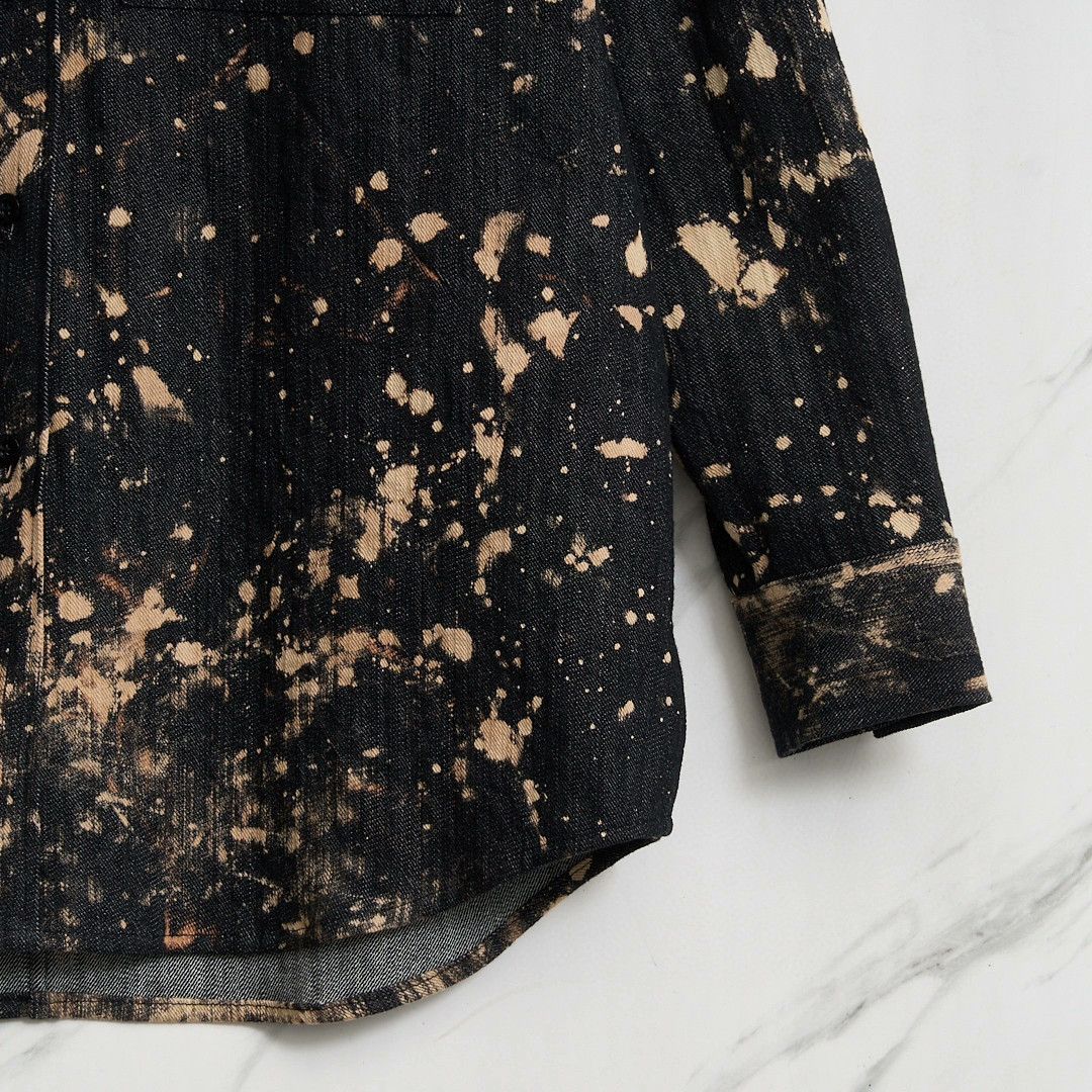 Song For The Mute Song for the Mute Men's Splatter Shirt Size US M / EU 48-50 / 2 - 3 Thumbnail