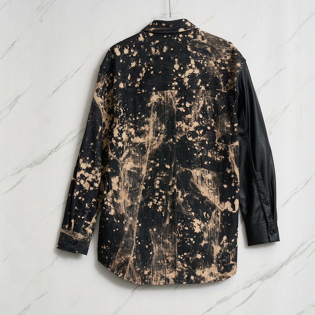 Song For The Mute Song for the Mute Men's Splatter Shirt Size US M / EU 48-50 / 2 - 5 Thumbnail