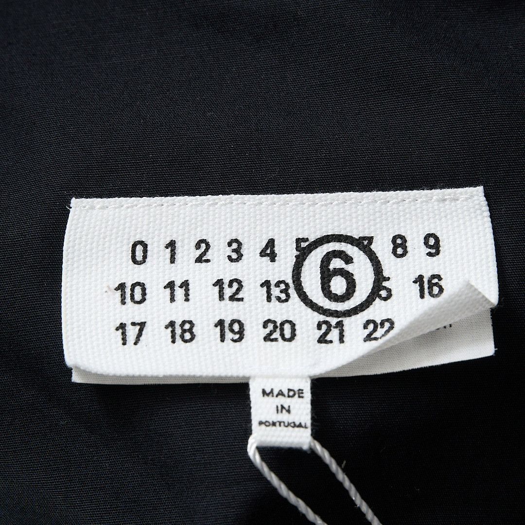MM6 MM6 Men's Slogan Cotton Long-Sleeve Shirt Size US S / EU 44-46 / 1 - 6 Thumbnail