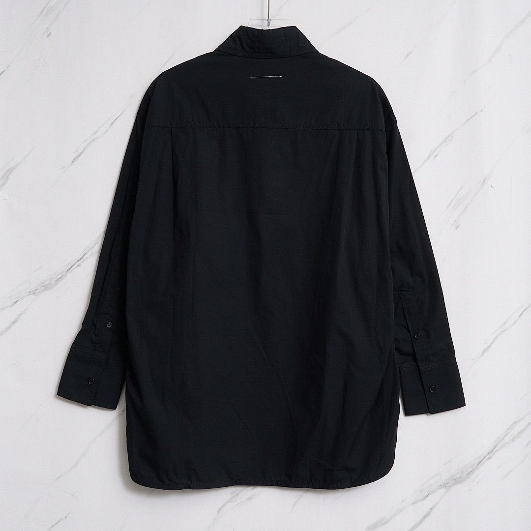 MM6 MM6 Men's Slogan Cotton Long-Sleeve Shirt Size US S / EU 44-46 / 1 - 4 Thumbnail
