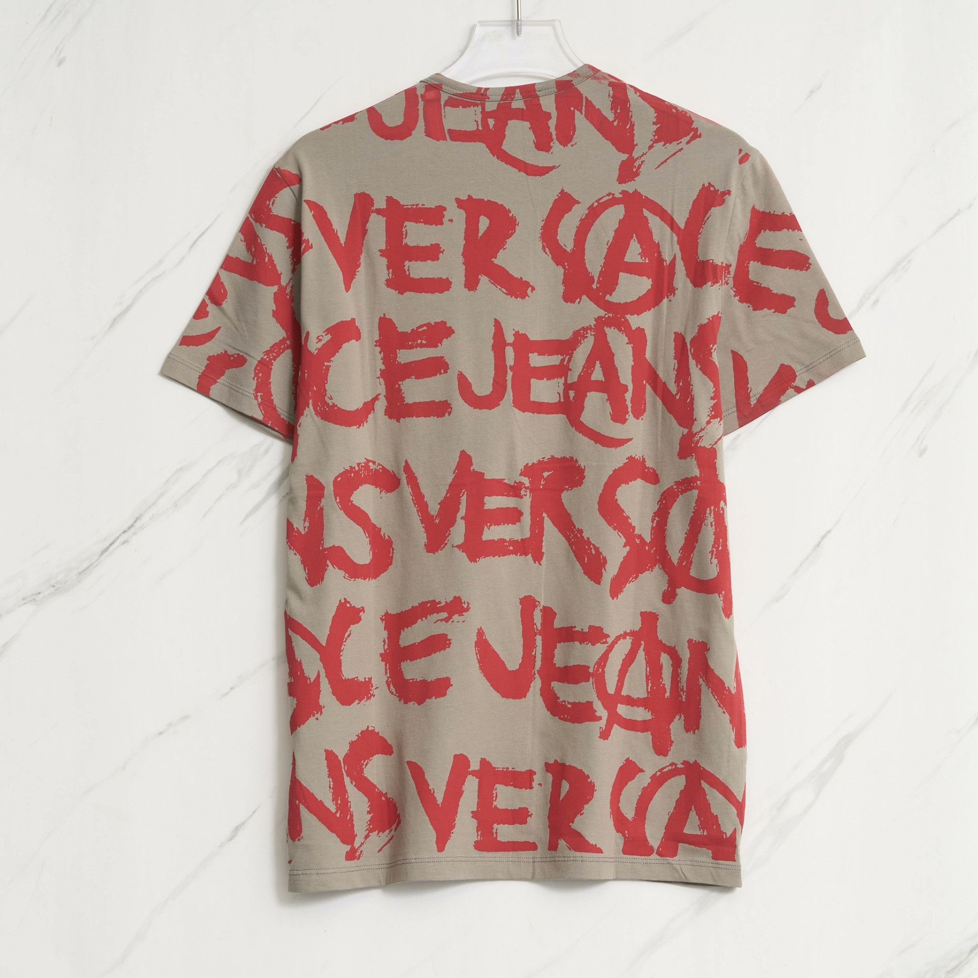 Versace Jeans Couture Versace Jeans Men's Letter All-over Print T-shirt Size US L / EU 52-54 / 3 - 5 Thumbnail