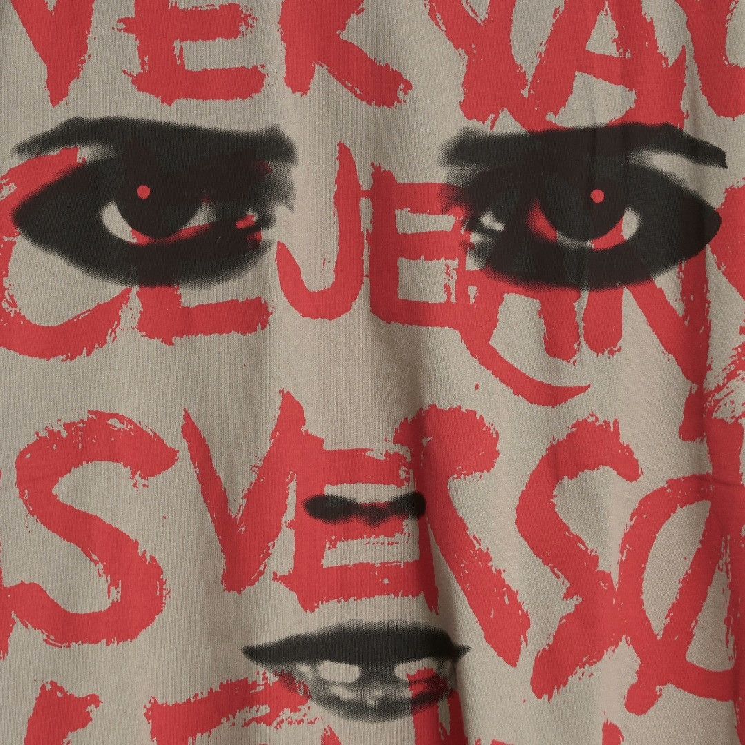 Versace Jeans Couture Versace Jeans Men's Letter All-over Print T-shirt Size US L / EU 52-54 / 3 - 3 Thumbnail