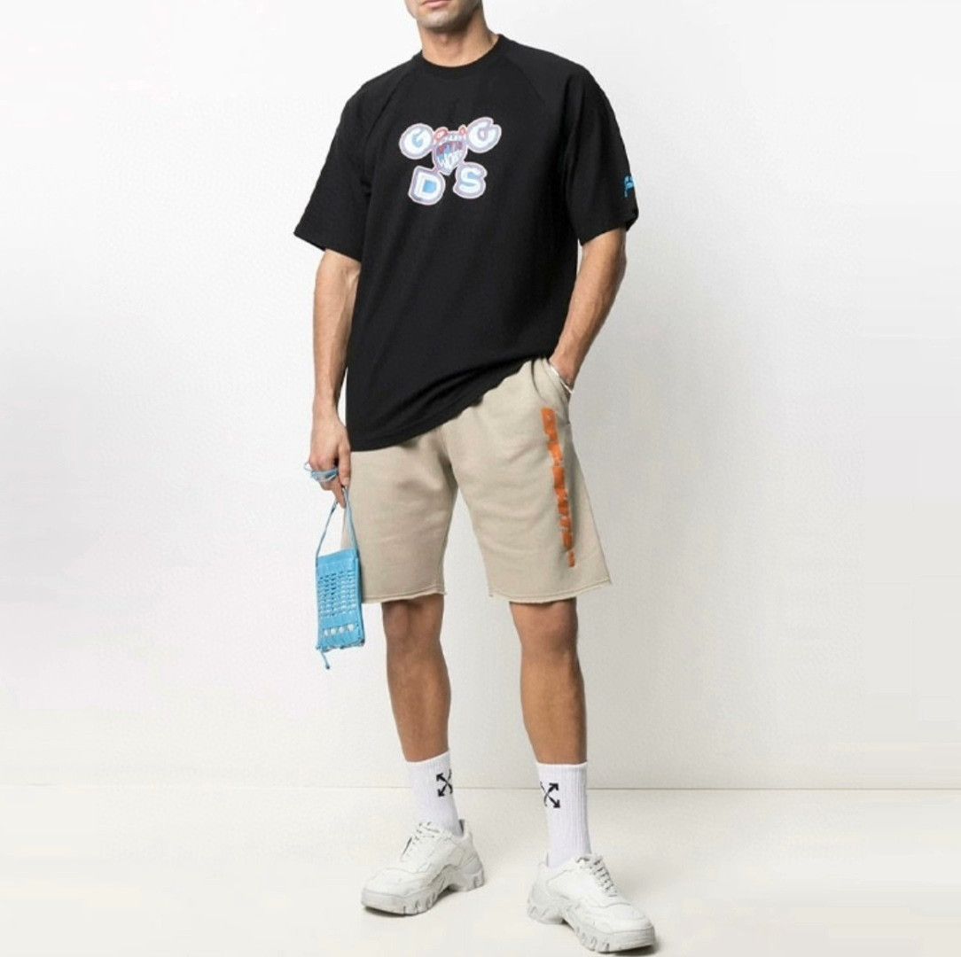 GCDS GCDS Men's Letter Print T-Shirt Size US M / EU 48-50 / 2 - 7 Thumbnail