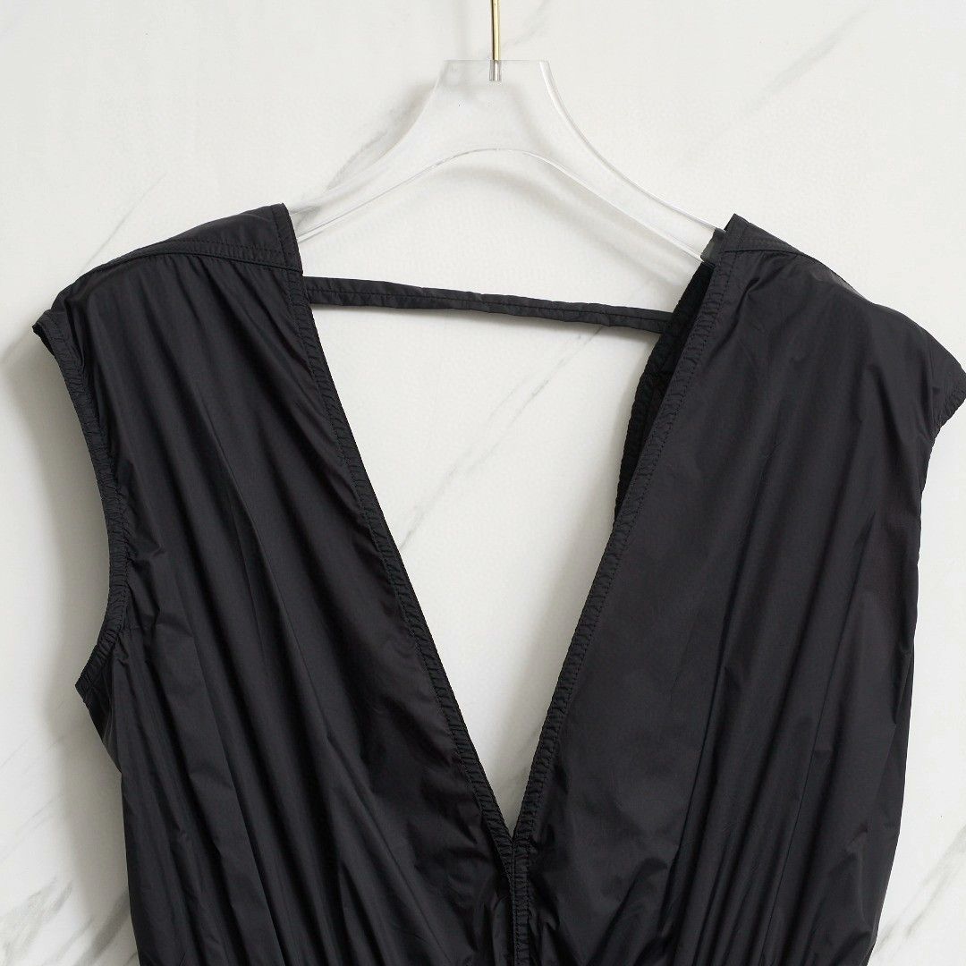Rick Owens Rick Owens Women's V-Neck Backless Playsuit Size 36" / US 14 / IT 50 - 2 Thumbnail