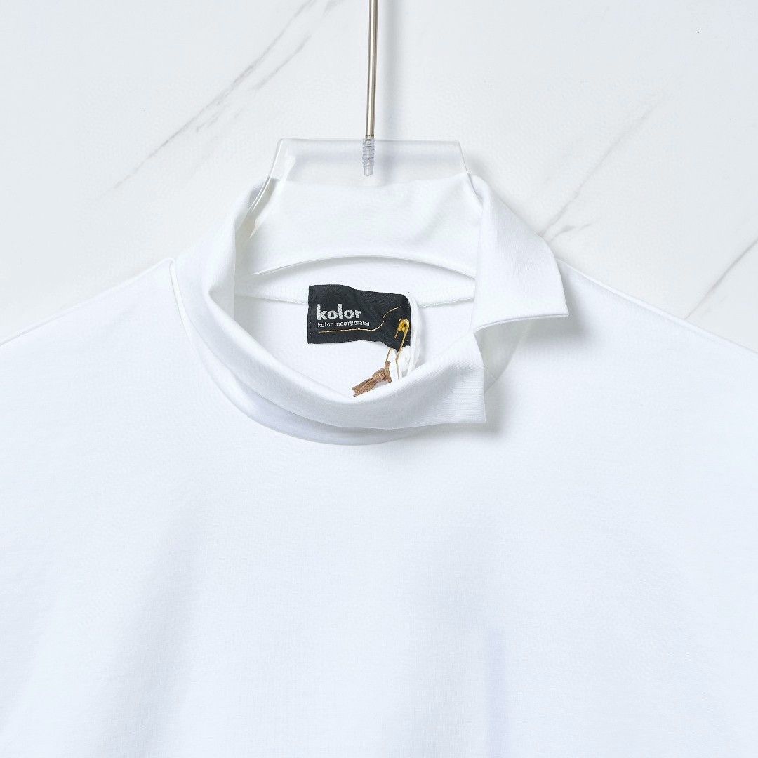 Kolor Kolor Men's High-Neck Solid Long-Sleeve T-Shirt Size US M / EU 48-50 / 2 - 2 Thumbnail