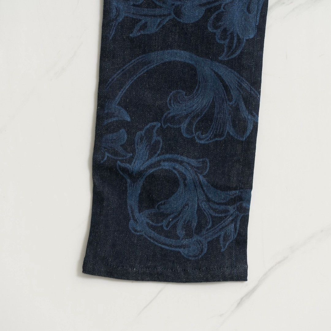 Versace Versace Men's Baroque Print Jeans Size US 30 / EU 46 - 3 Thumbnail