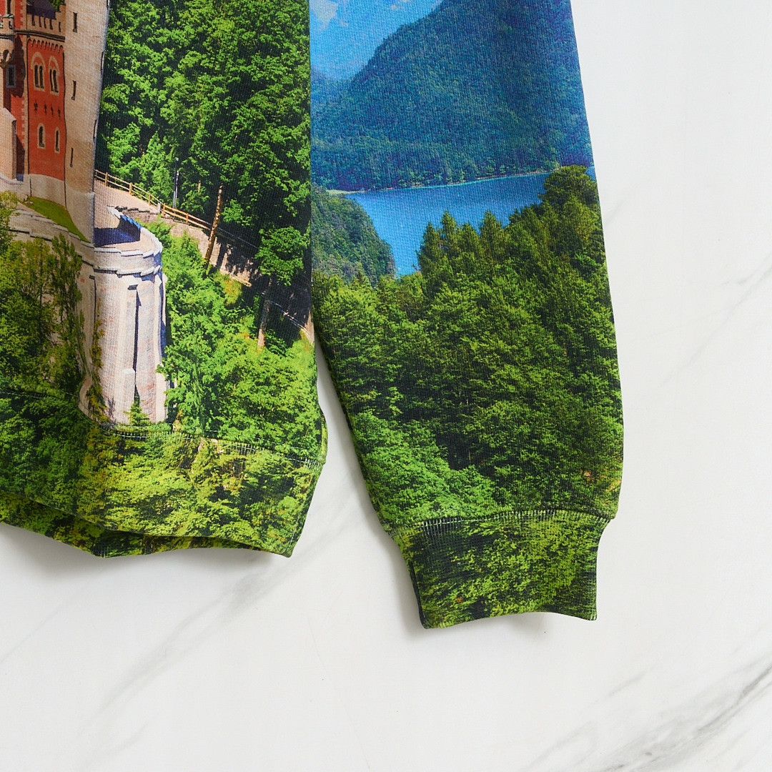 Vetements Vetements Men's Landscape Print Hoodie Size US M / EU 48-50 / 2 - 4 Thumbnail