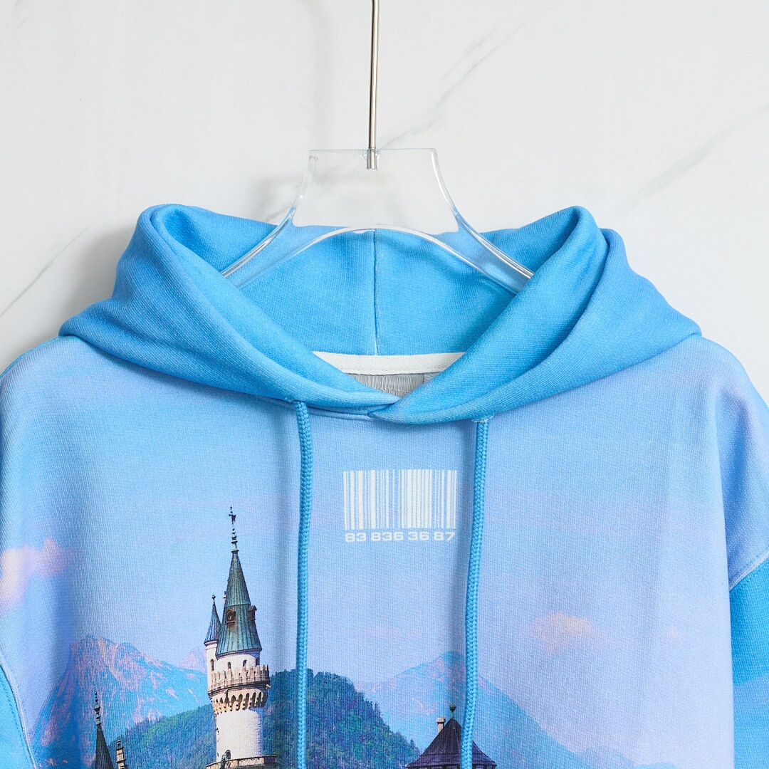 Vetements Vetements Men's Landscape Print Hoodie Size US M / EU 48-50 / 2 - 3 Thumbnail