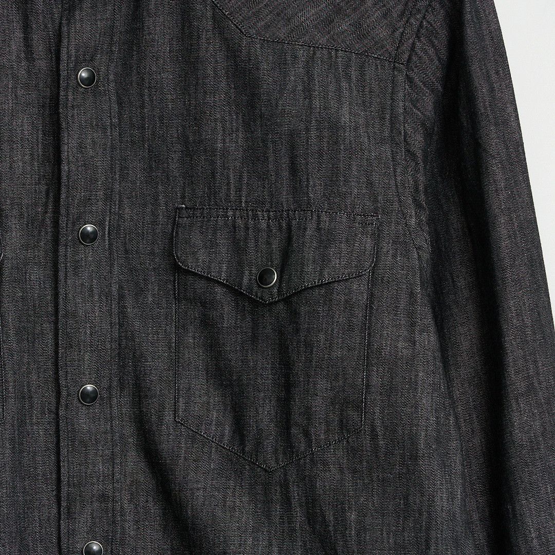Saint Laurent Paris Saint Laurent Men's Logo Denim Shirt Size US XXS / EU 40 - 3 Thumbnail