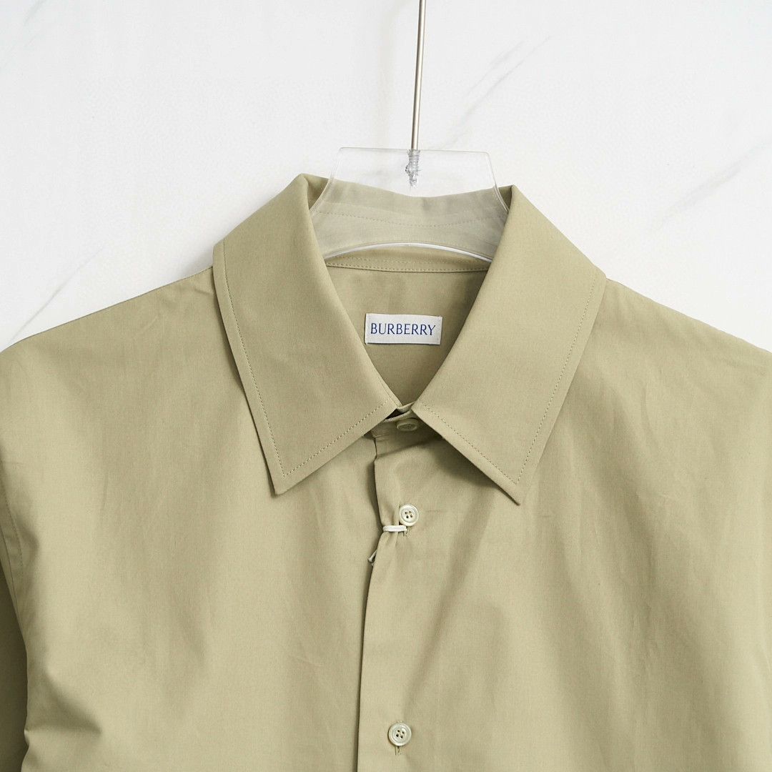 Burberry Burberry Men's Classic Equestrian Embroidery Honey Shirt Size US XL / EU 56 / 4 - 2 Thumbnail