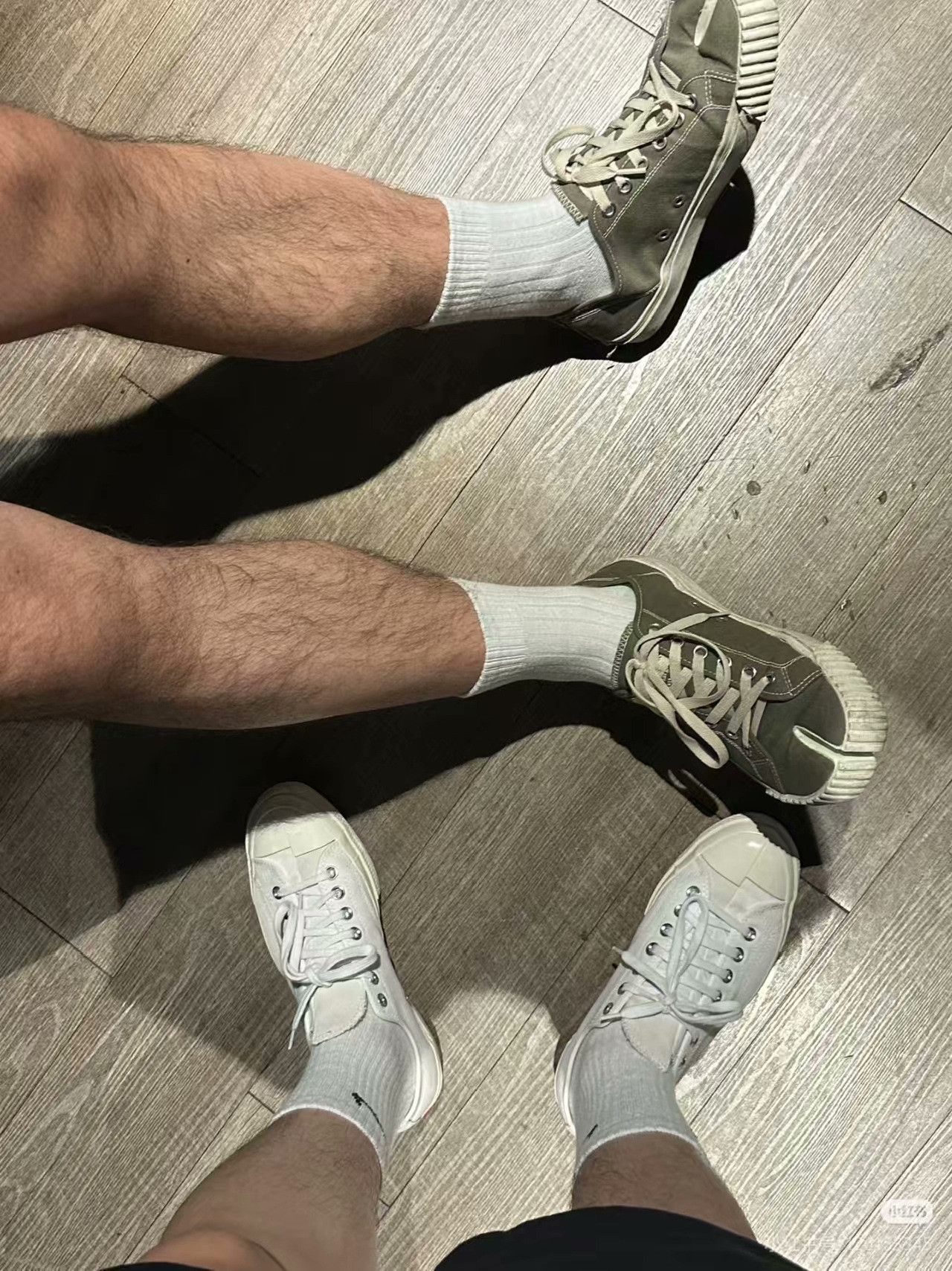 Maison Margiela Maison Margiela Men's Tabi Split-Toe Canvas Shoes Size US 8 / EU 41 - 8 Thumbnail