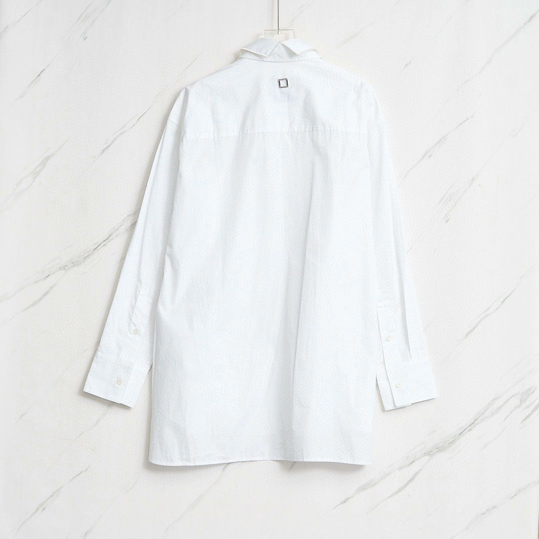 Wooyoungmi WOOYOUNGMI Men's Logo Embroidered Shirt Size US M / EU 48-50 / 2 - 4 Thumbnail