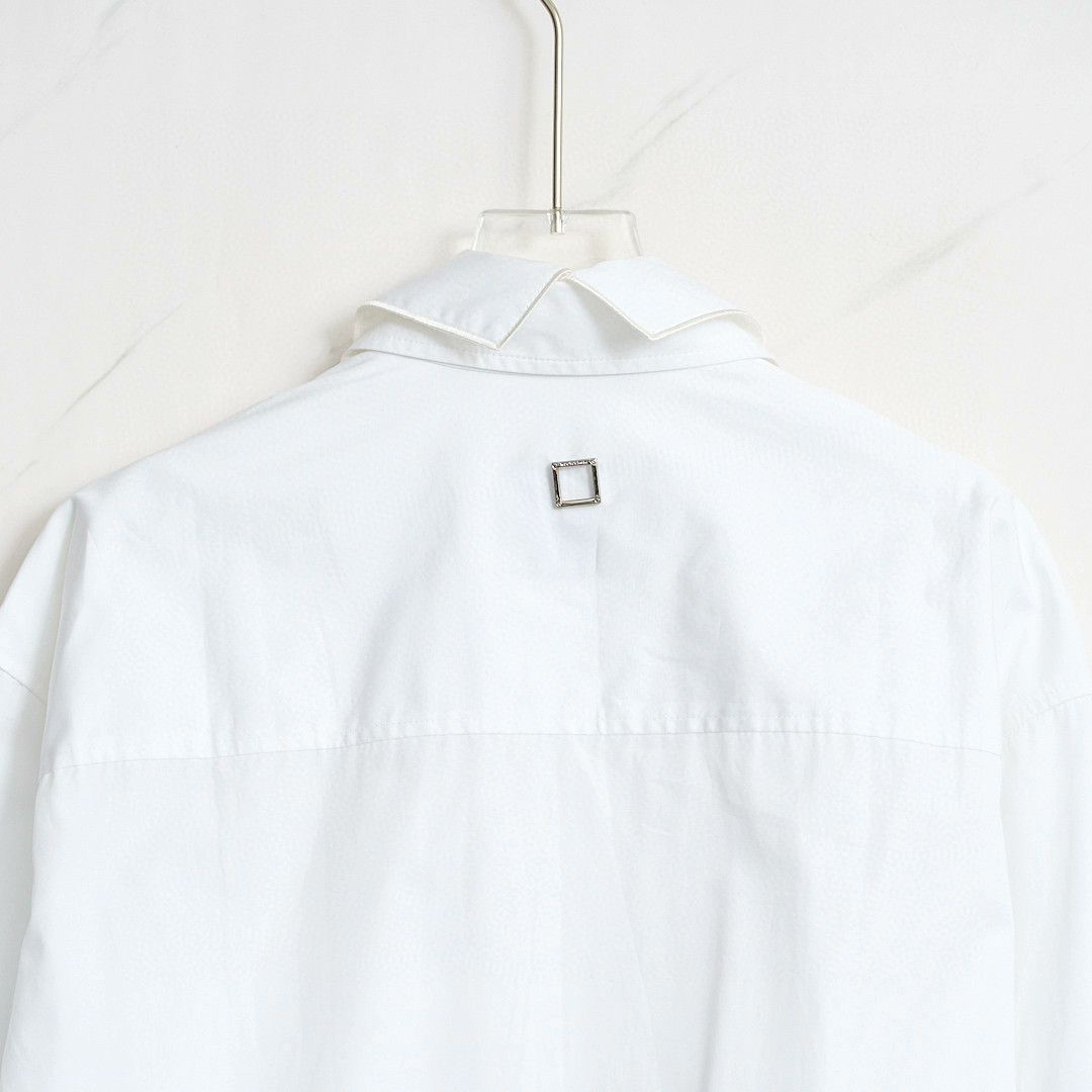 Wooyoungmi WOOYOUNGMI Men's Logo Embroidered Shirt Size US M / EU 48-50 / 2 - 5 Thumbnail