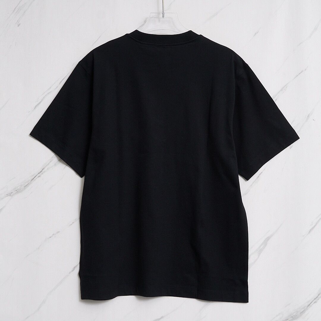 Burberry Burberry Men's Gold Thread Logo T-Shirt Size US M / EU 48-50 / 2 - 4 Thumbnail