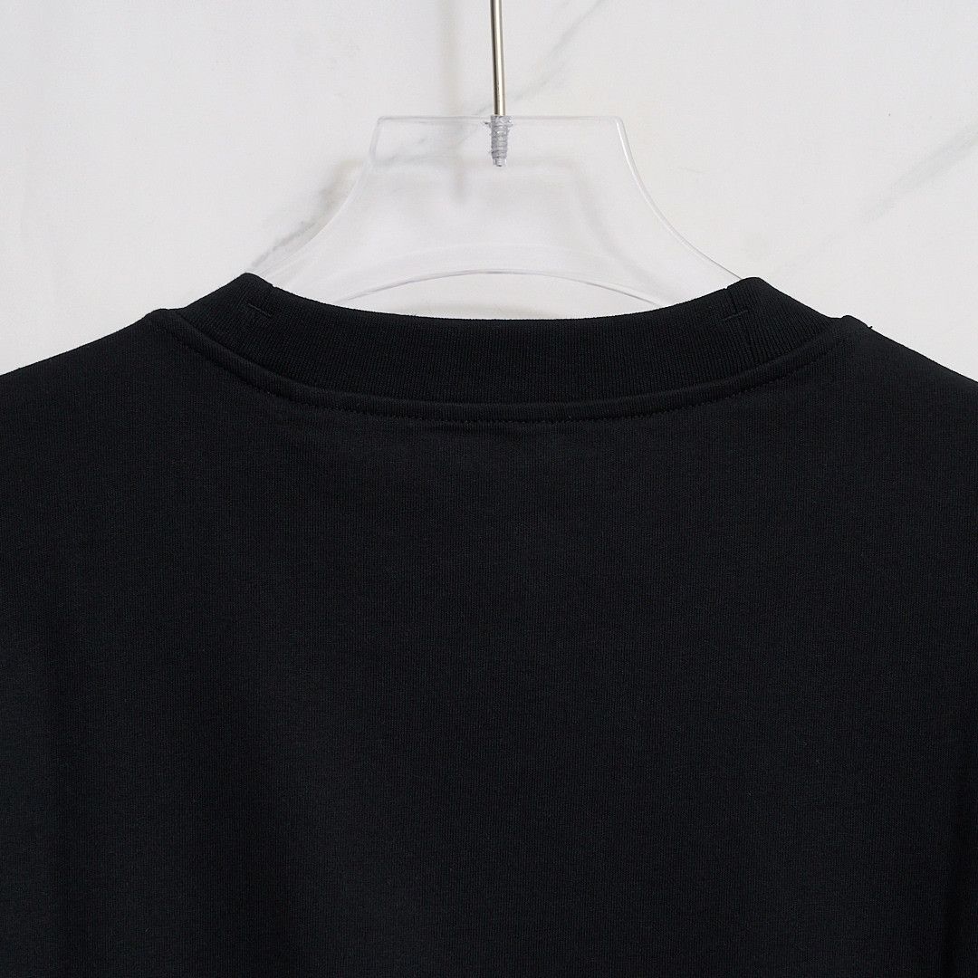 Burberry Burberry Men's Gold Thread Logo T-Shirt Size US M / EU 48-50 / 2 - 5 Thumbnail