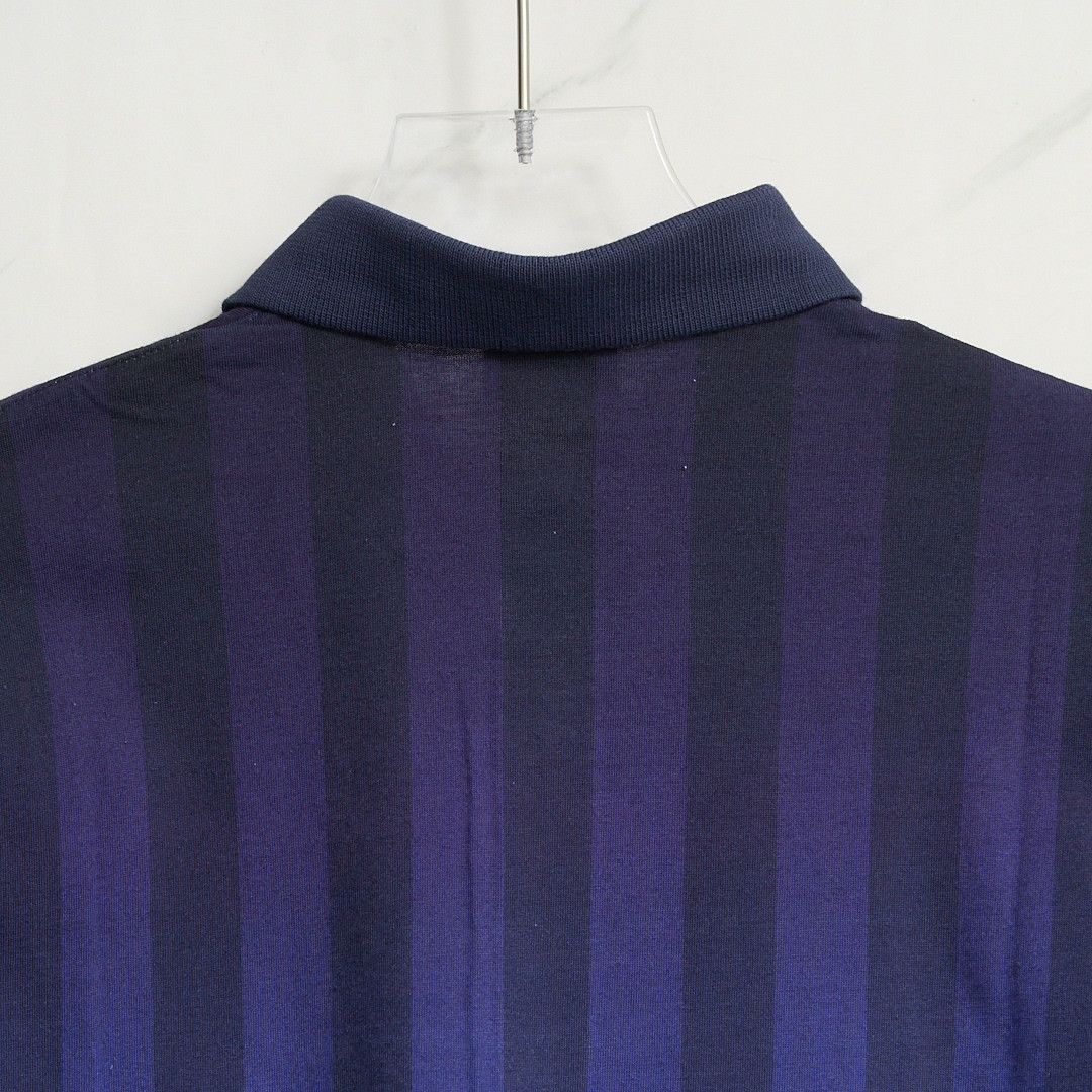 Fendi Fendi Men's Gradient Stripe Polo Size US M / EU 48-50 / 2 - 6 Thumbnail