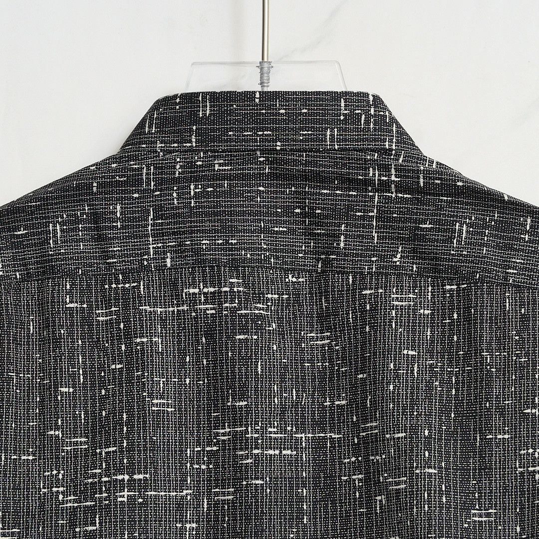 Saint Laurent Paris Saint Laurent Men's Contrast Stripe Shirt Size US XXS / EU 40 - 5 Thumbnail