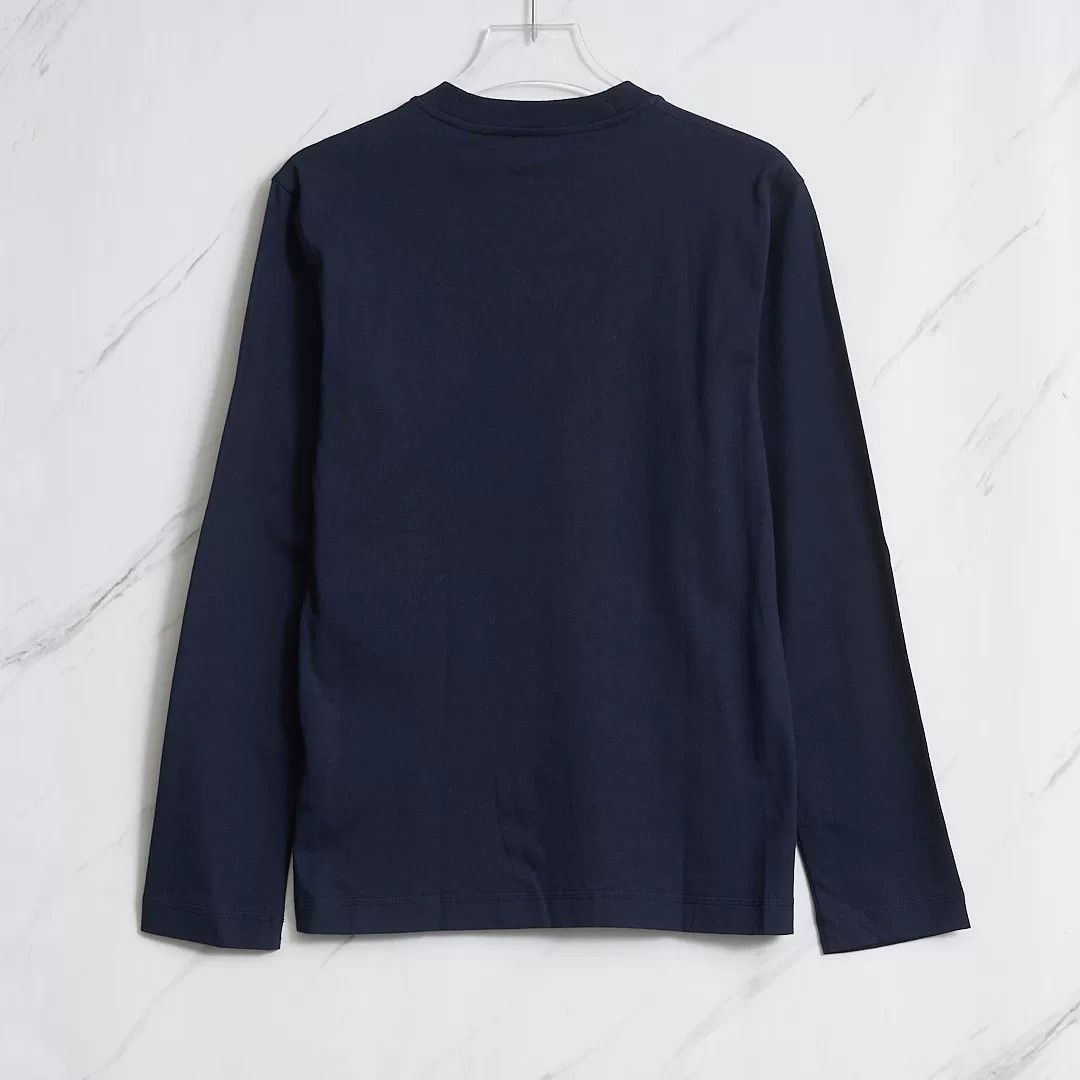 Burberry Burberry Men's Navy Pattern Print T-Shirt Size US M / EU 48-50 / 2 - 5 Thumbnail
