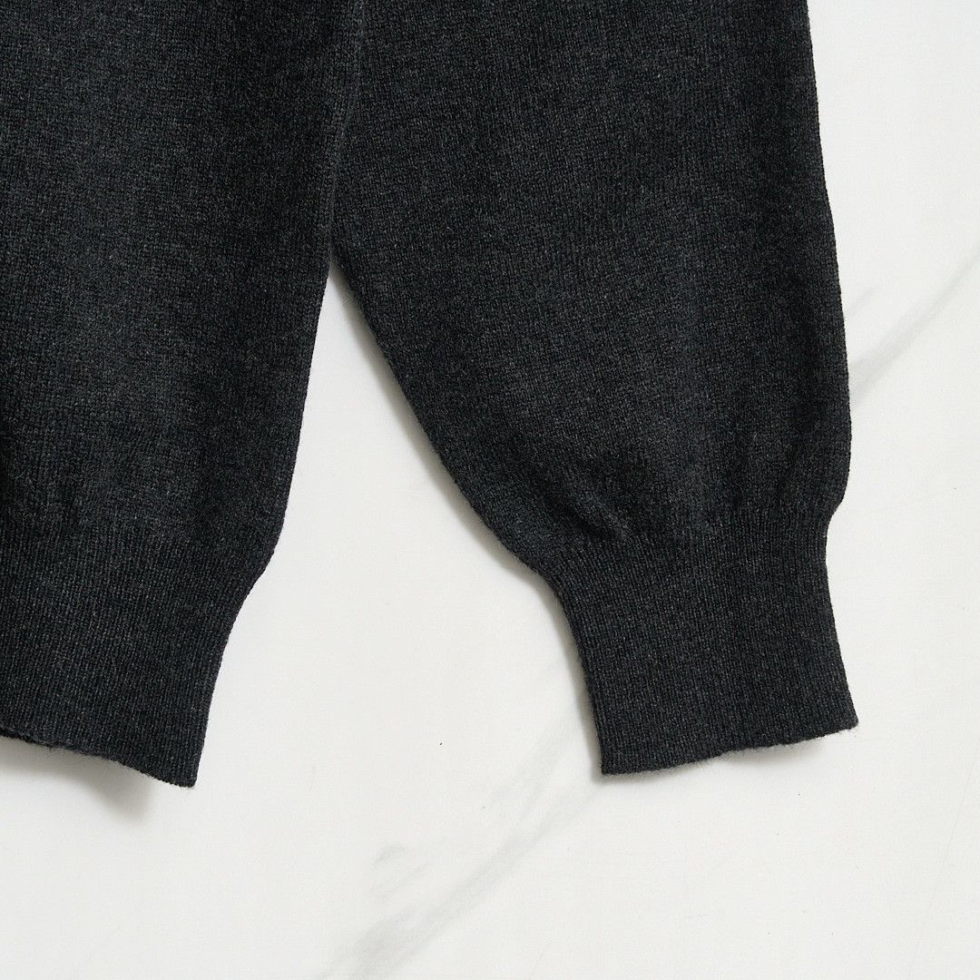 Saint Laurent Paris Saint Laurent Men's Dark Gray Cashmere Sweater Size US S / EU 44-46 / 1 - 3 Thumbnail
