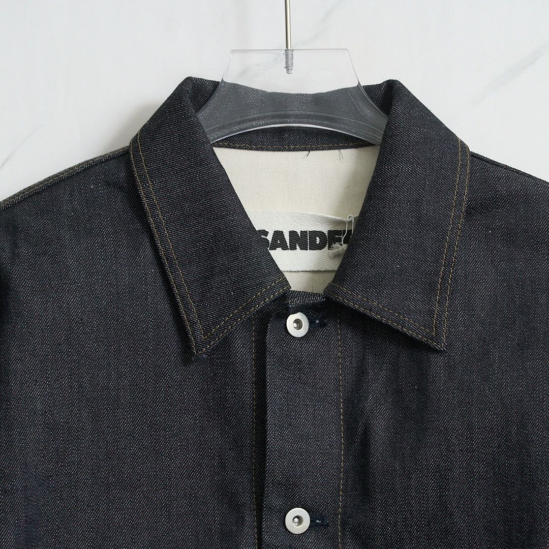 Jil Sander Jil Sander Men's Denim Shirt Jacket Size US M / EU 48-50 / 2 - 2 Thumbnail