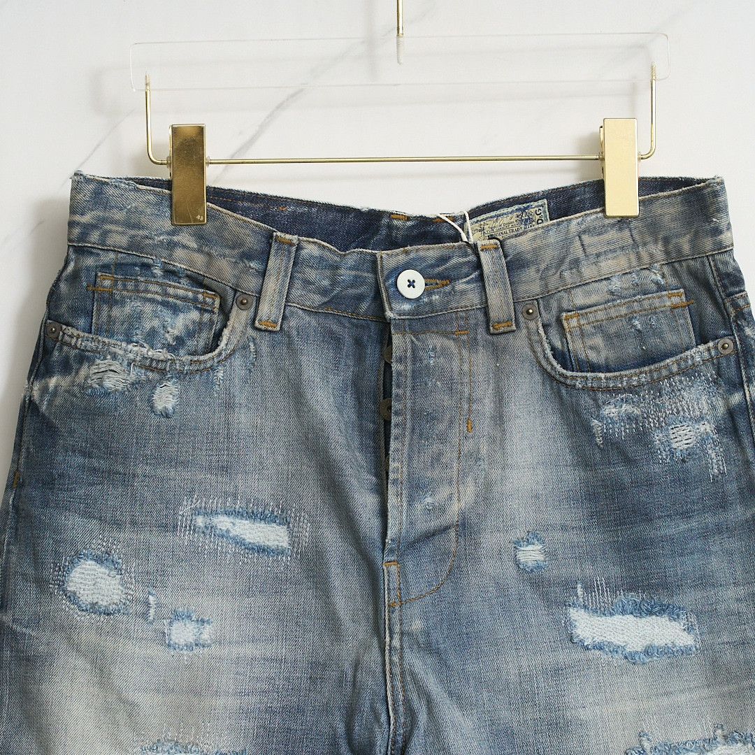 Dolce & Gabbana Dolce&Gabbana Men's Vintage Ripped Jeans Size US 30 / EU 46 - 2 Thumbnail