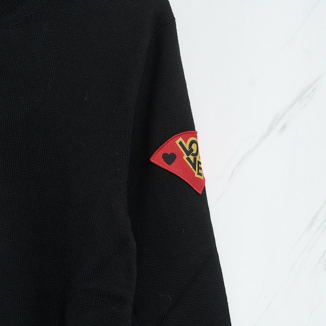 Saint Laurent Paris Saint Laurent Men's Logo Knit Sweater Size US S / EU 44-46 / 1 - 3 Thumbnail
