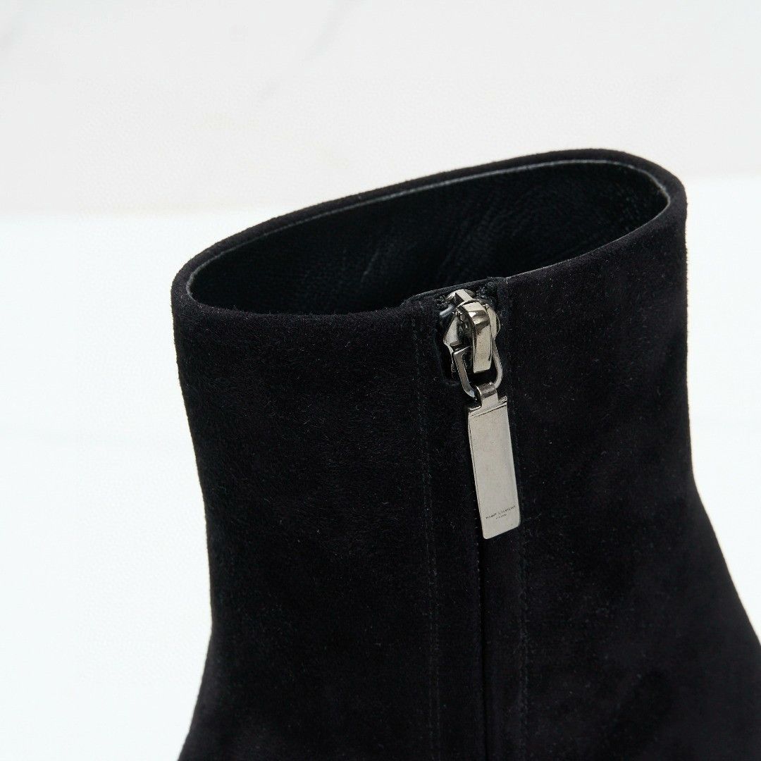 Saint Laurent Paris Saint Laurent Women's Suede Chelsea Boots Size US 7 / IT 37 - 8 Thumbnail