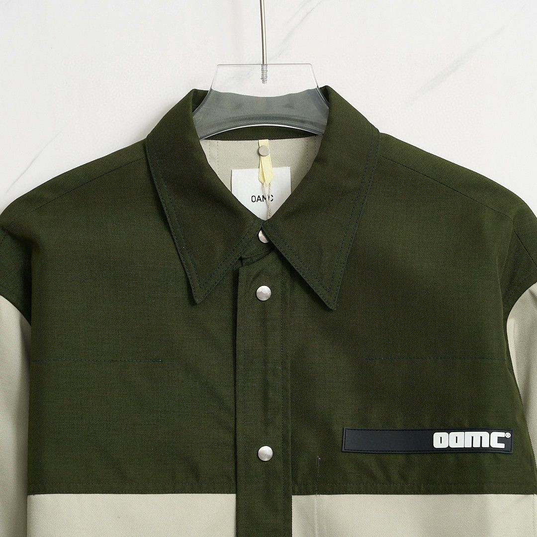 OAMC OAMC Men's Colorblock Shirt Jacket Size US M / EU 48-50 / 2 - 2 Thumbnail