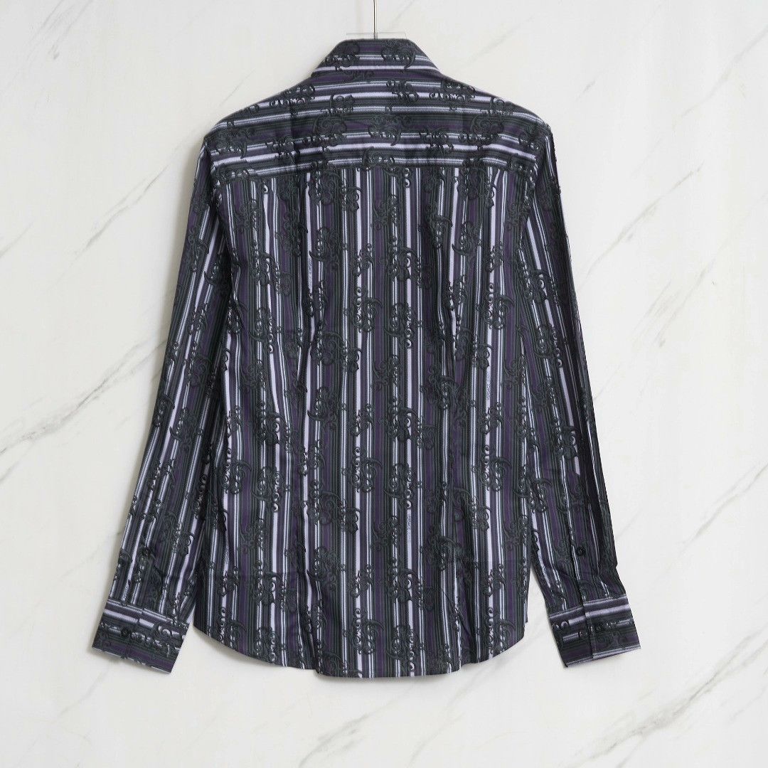 Versace Jeans Couture Versace Jeans Men's Striped Print Shirt Size US L / EU 52-54 / 3 - 5 Thumbnail