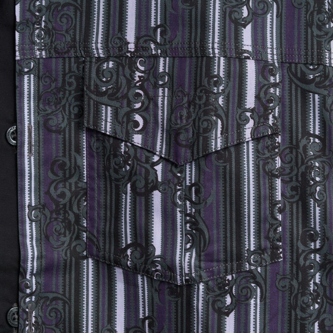 Versace Jeans Couture Versace Jeans Men's Striped Print Shirt Size US L / EU 52-54 / 3 - 4 Thumbnail