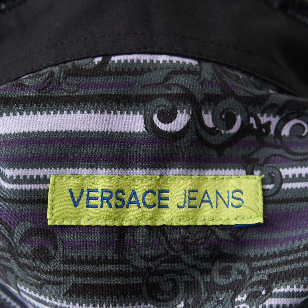Versace Jeans Couture Versace Jeans Men's Striped Print Shirt Size US L / EU 52-54 / 3 - 7 Thumbnail