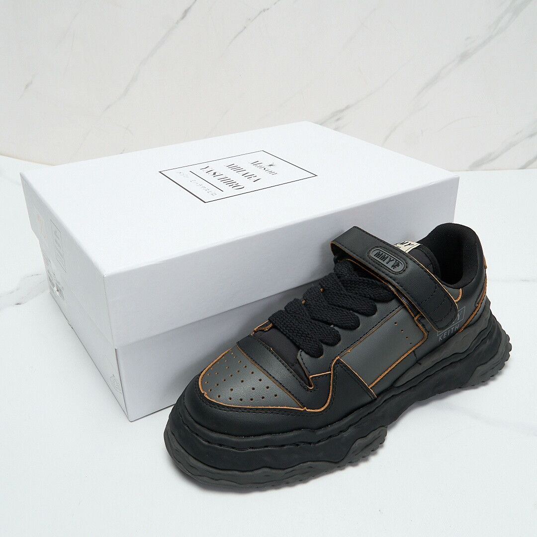 Maison MIHARA YASUHIRO Mihara Yasuhiro Men's Velcro Dissolved Shoes Size US 7 / EU 40 - 8 Thumbnail