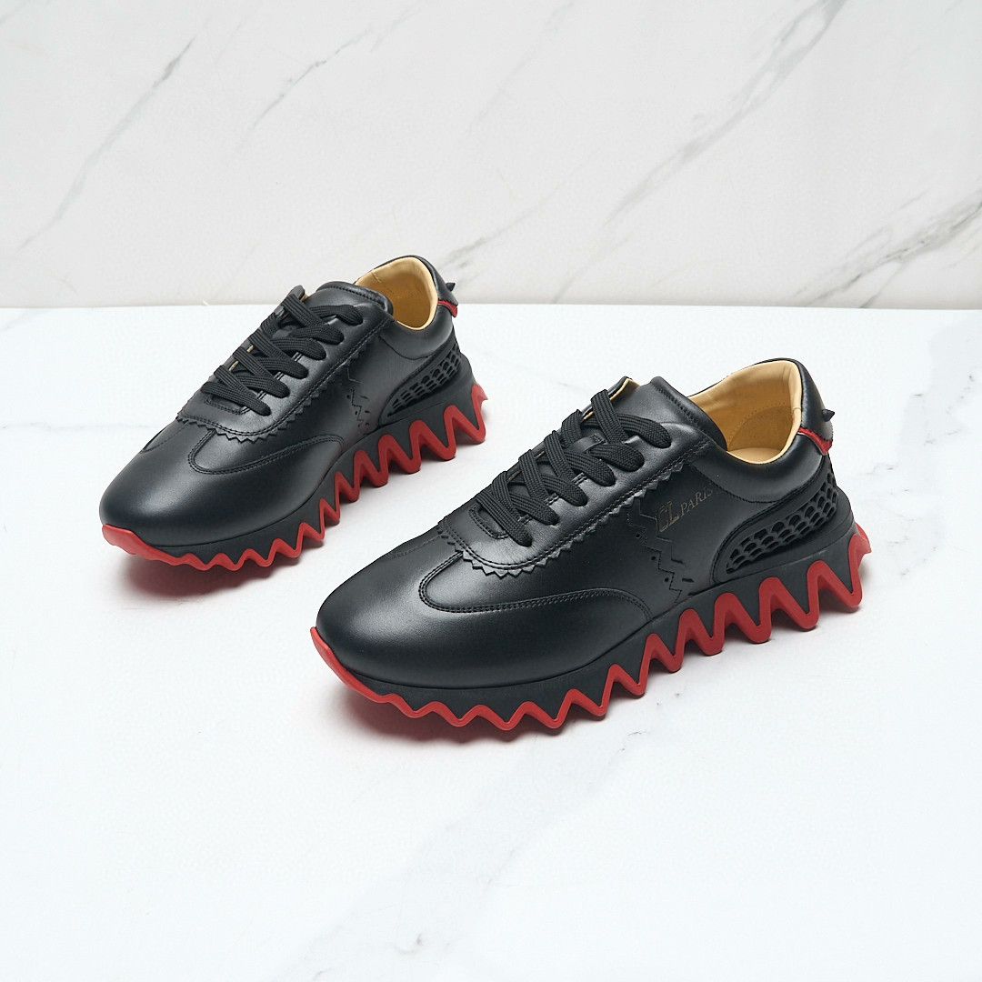 Christian Louboutin Christian Louboutin Men's Shark Sole Shoes Size US 7 / EU 40 - 2 Thumbnail