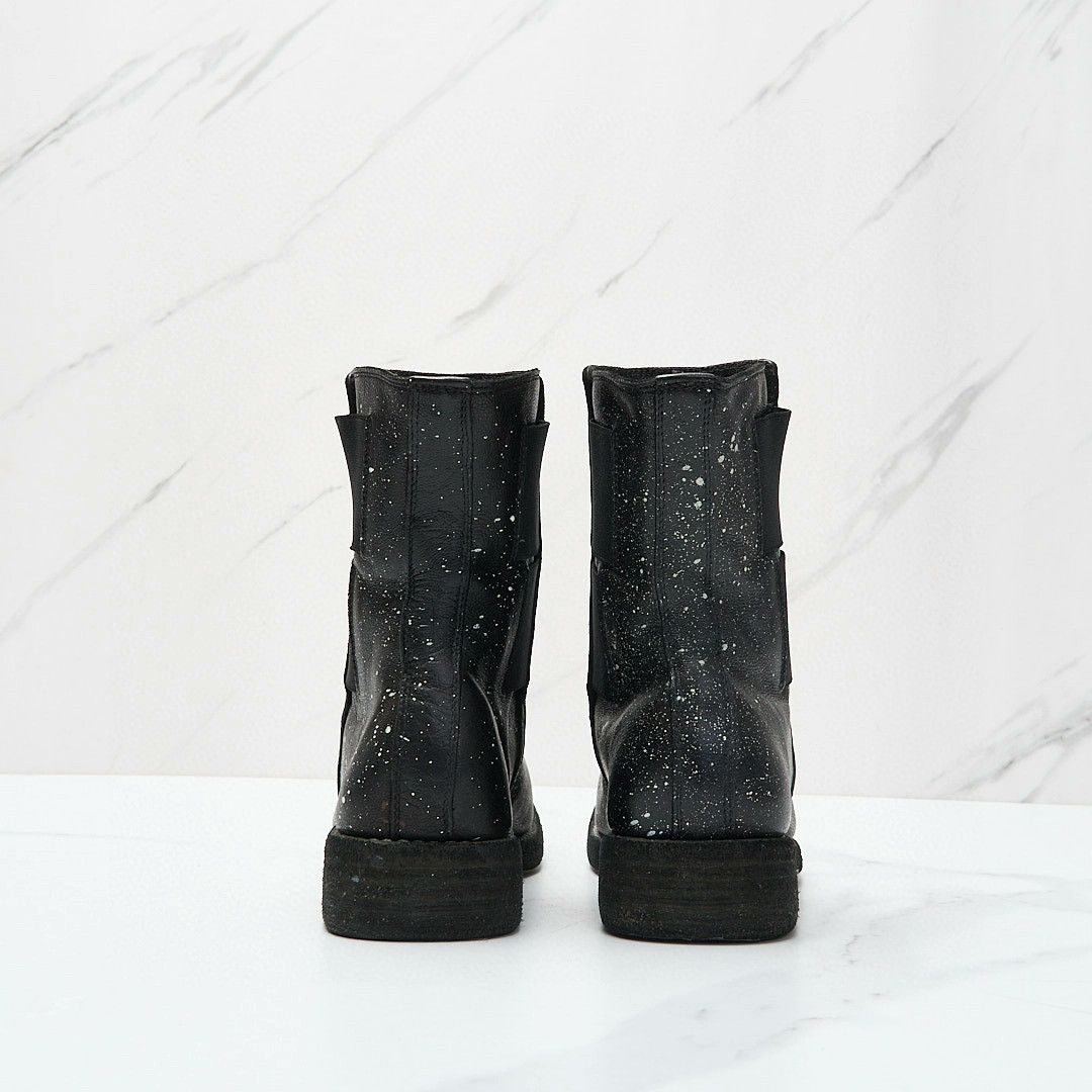 Guidi GUIDI Women's Splatter Heel Ankle Boots Size US 5 / IT 35 - 6 Thumbnail