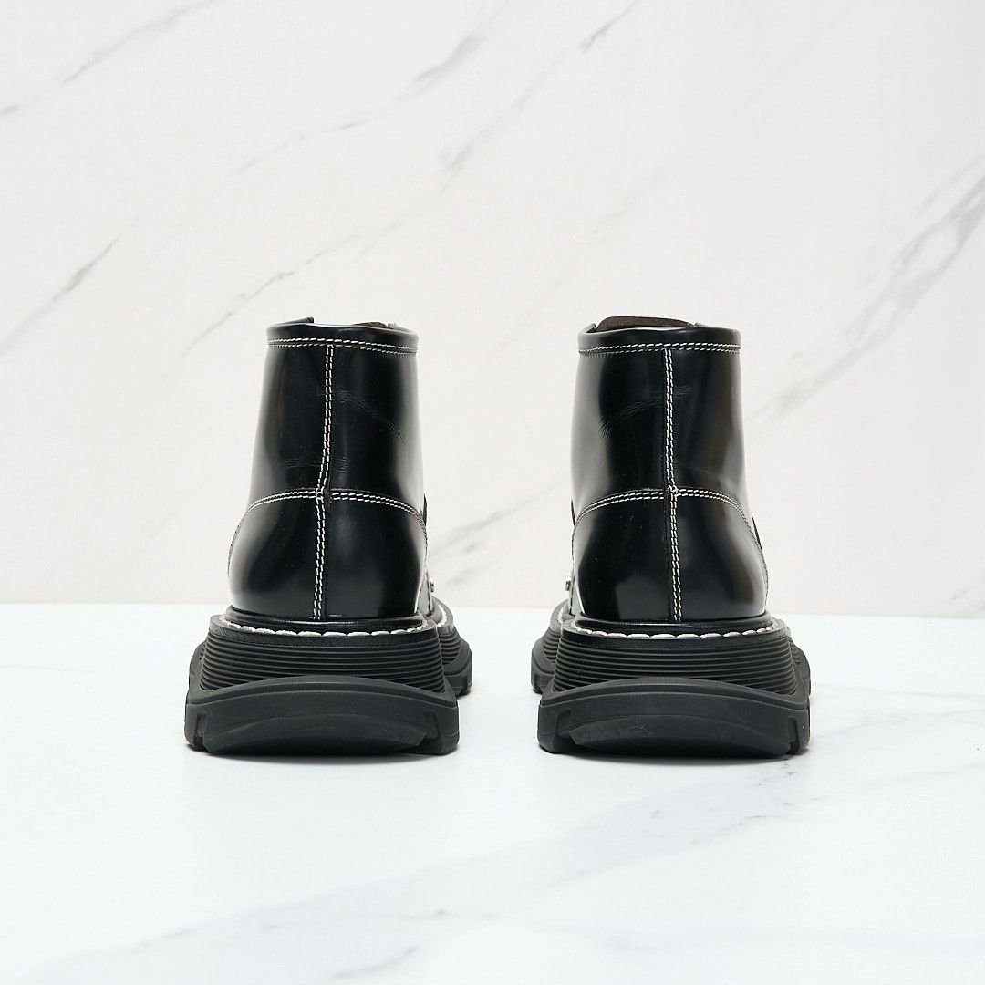 Alexander McQueen Alexander McQueen Women's Quilted Martin Boots Size US 5 / IT 35 - 5 Thumbnail