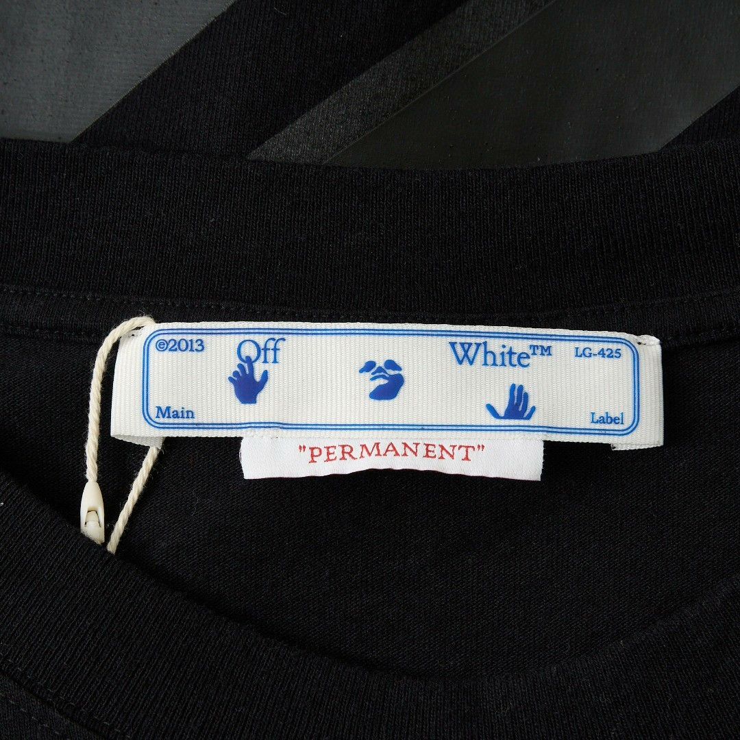 Off-White Off-White Men's Patch Round Neck T-Shirt Size US M / EU 48-50 / 2 - 5 Thumbnail