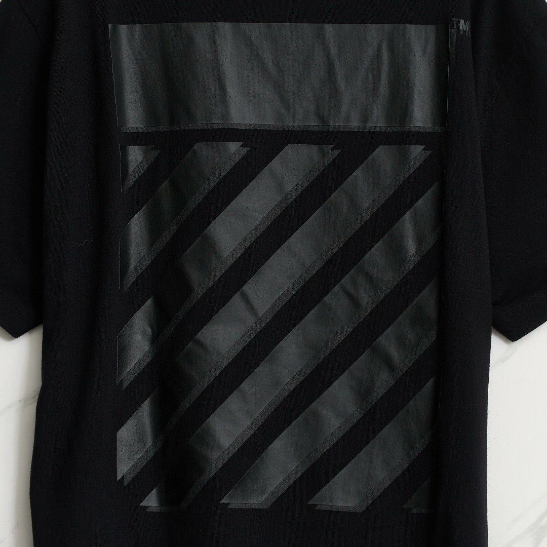 Off-White Off-White Men's Patch Round Neck T-Shirt Size US M / EU 48-50 / 2 - 4 Thumbnail