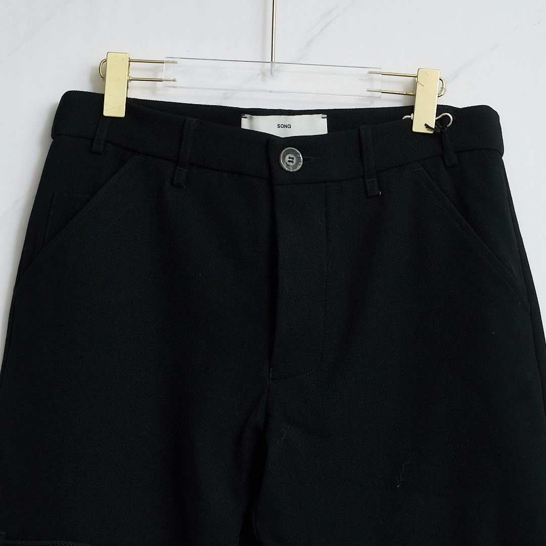 Song For The Mute Song for the Mute Men's Drawstring Cargo Pants Size US 32 / EU 48 - 2 Thumbnail