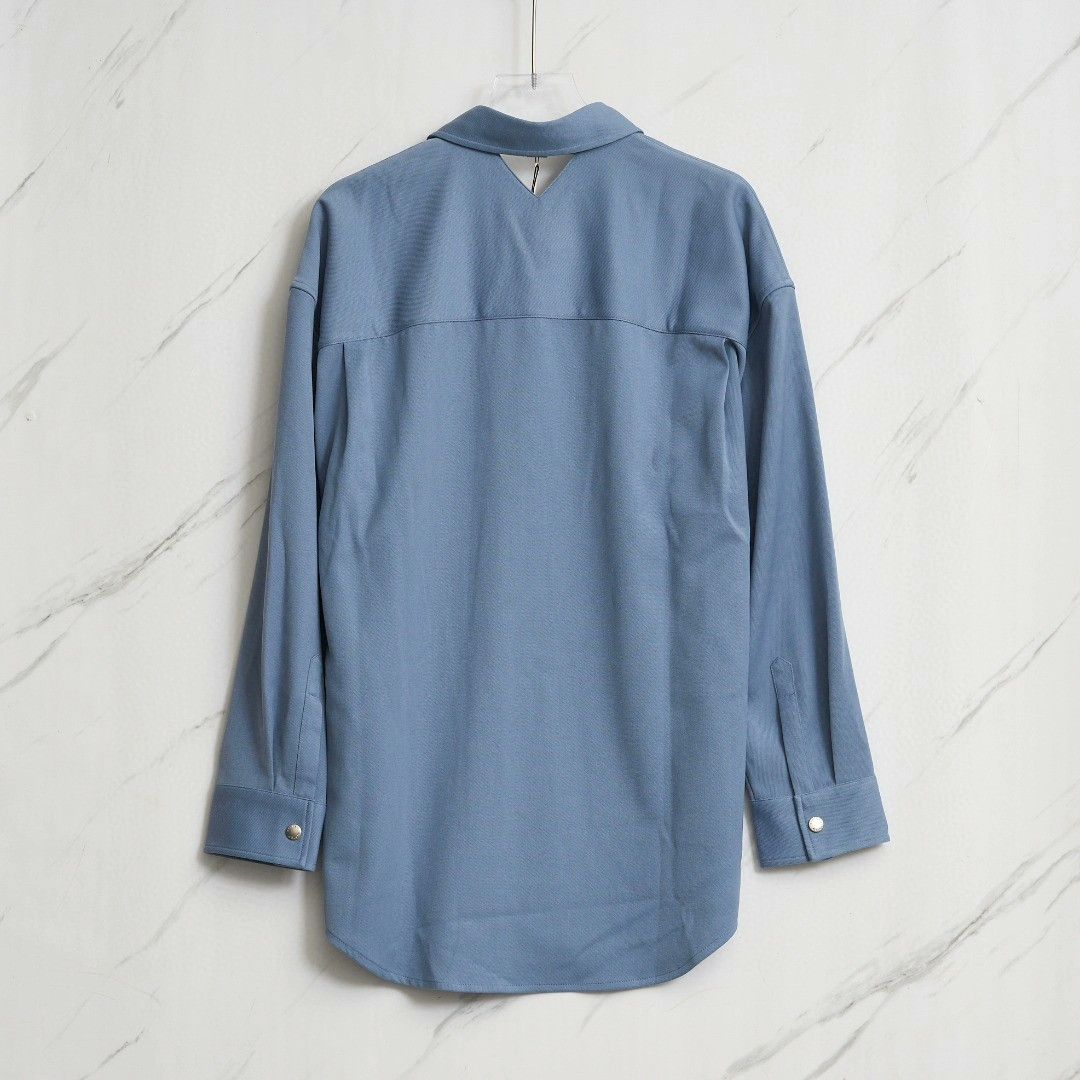 System System Men's Lapel Long-Sleeve Shirt Size US M / EU 48-50 / 2 - 4 Thumbnail