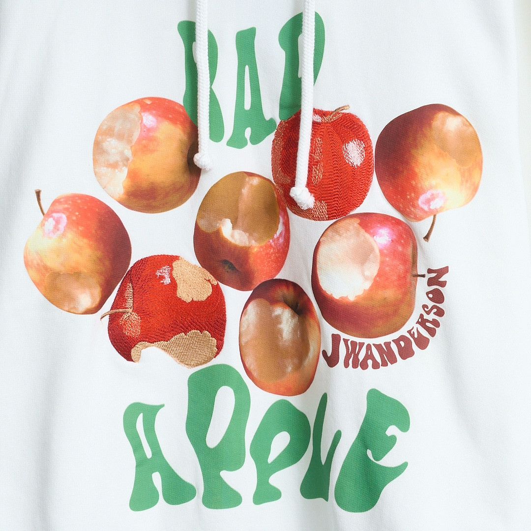 JW Anderson J.W Anderson Apple Print Fleece Sweatshirt Size US XL / EU 56 / 4 - 3 Thumbnail