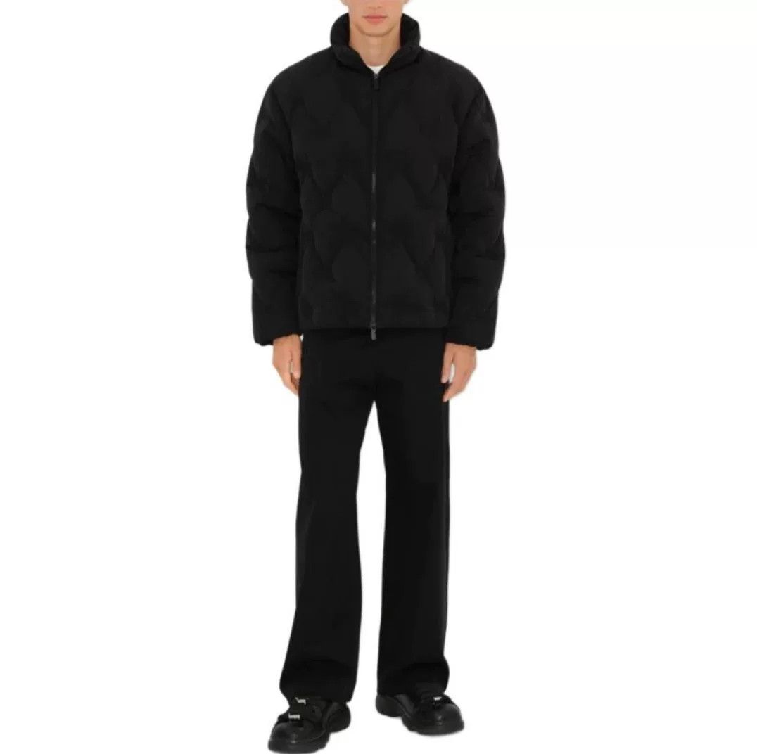 Burberry Burberry Men's Embroidered Stand Collar Down Jacket Size US M / EU 48-50 / 2 - 8 Thumbnail