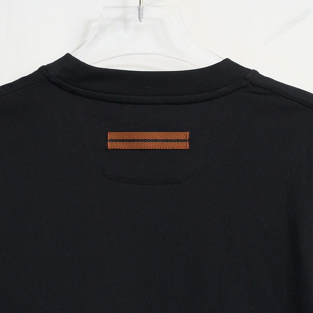 Ermenegildo Zegna ZEGNA Men's Letter Print T-shirt Size US L / EU 52-54 / 3 - 5 Thumbnail