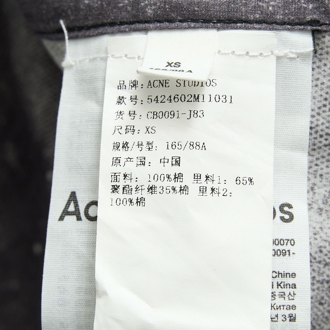 Acne Studios Acne Studios Face Spray Effect Shirt Size US XS / EU 42 / 0 - 5 Thumbnail