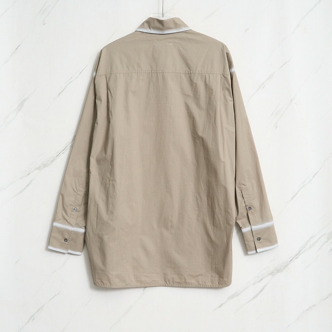 MM6 MM6 Unisex Minimalist Stripe Long-Sleeve Shirt Size US S / EU 44-46 / 1 - 5 Thumbnail